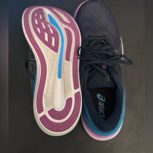 ASICS Women’s Glideride 2 Running Shoes | French Blue/Digital | Size 10 - Picture 3 of 5